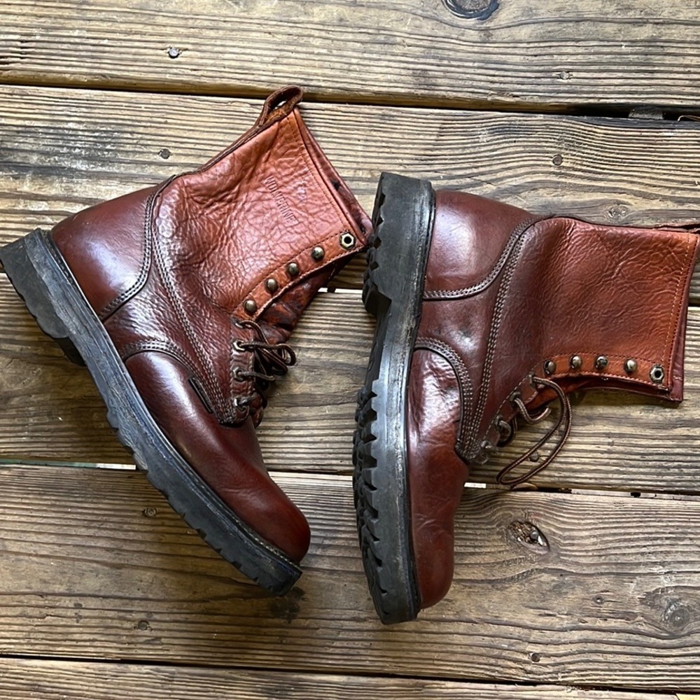 Wolverine Brown Leather Boots size 10
